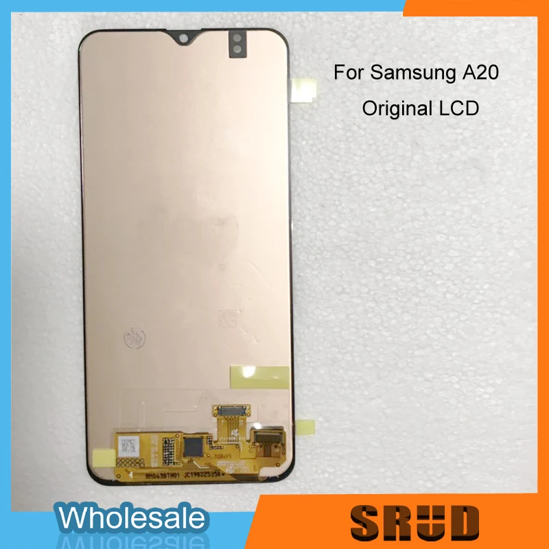 

6.4" LCD Display Screen Touch Digitizer Assembly For Samsung Galaxy A20 A205 SM-A205F A205FN/DS A205U LCD With Frame