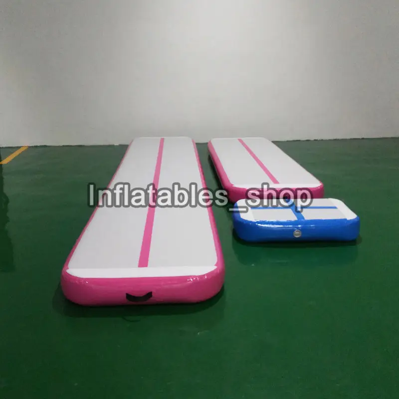 Free Shipping Pump Whole Sales Pink Color 3x1m Inflatable Air Tumble Track/Double Wall Fabric Airtracks For Sale | Игрушки и хобби