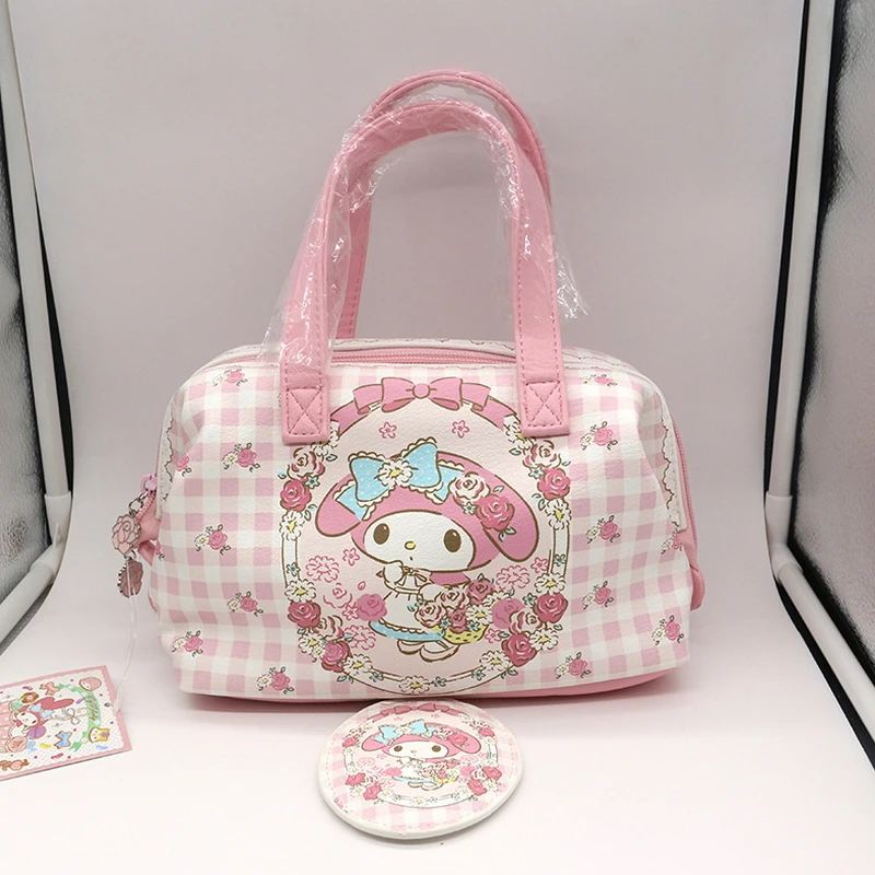 Настоящие сумки с верхней ручкой my melody, высококачественные дорожные Сумки из искусственной кожи, роскошные сумки, женские дизайнерские сумки