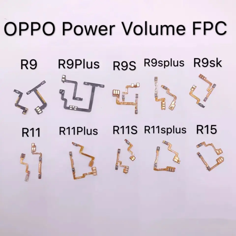 OPPO R9/R9P/R9S/R9SP/R9SK/R11/R11S/R11P/R11SP громкость питания FPC FFC материнская плата кольцо