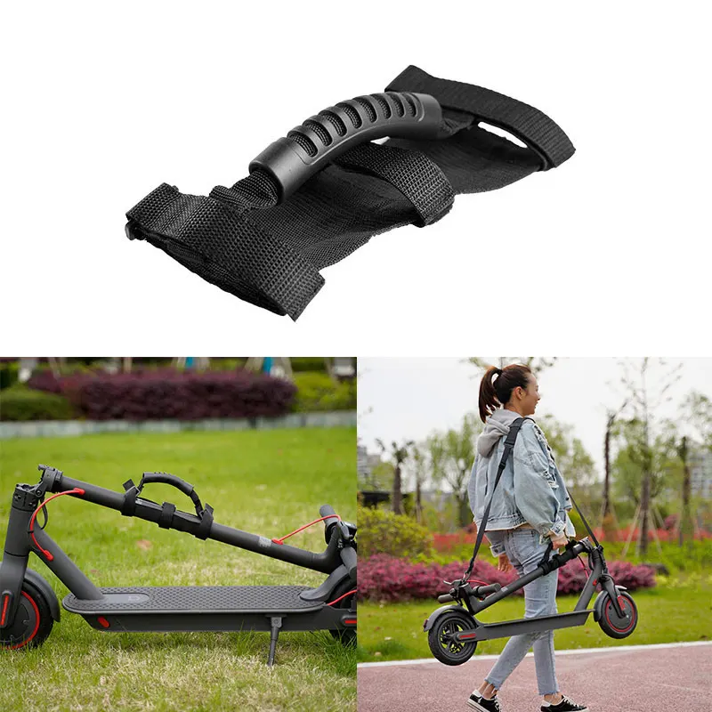 Портативный Электрический скутер ручка ремень Non slip скейтборд ручная для