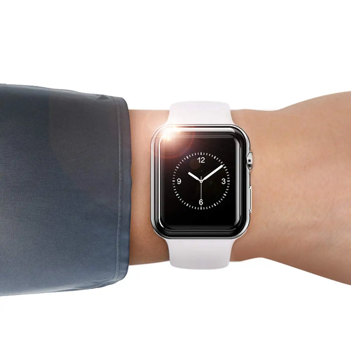 Aniyoh магнитные часы из нержавеющей стали чехол для Apple Watch 38 мм 42 мм. Стальные
