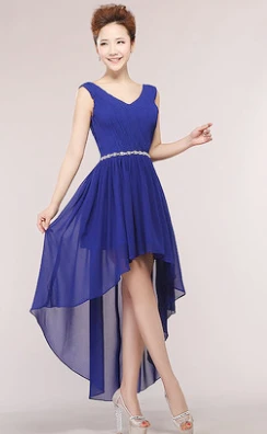 royal blue Платья для выпускного вечера с корсетом на спине, без рукавов, ярко-синие, красные, ярко-розовые, фиолетовые платья для девочек на день рождения - Цвет: royal blue