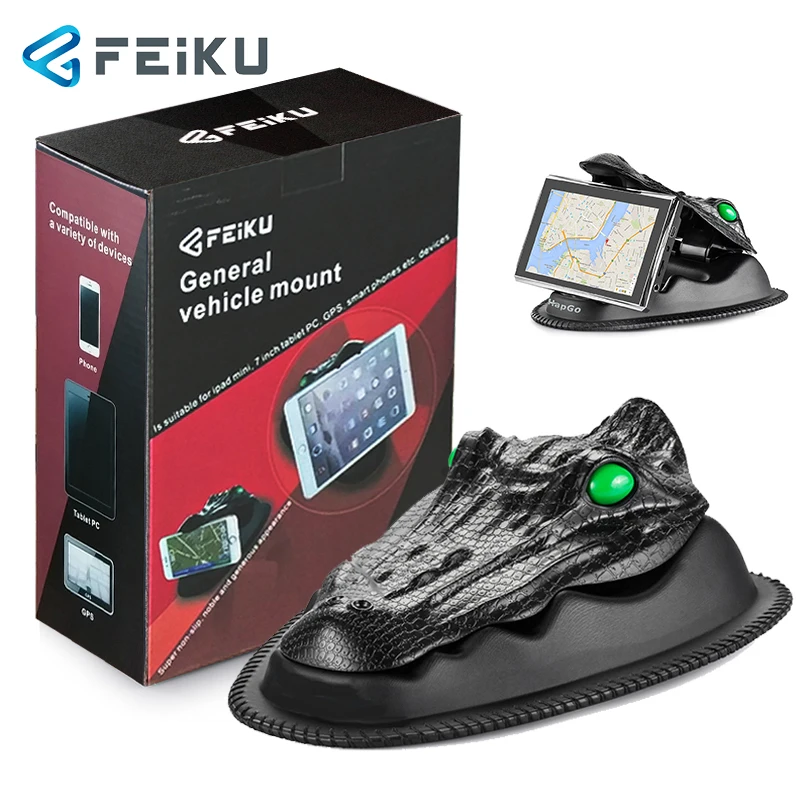 FEIKU персональный шикарный крокодил gps автомобильный кронштейн Нескользящая