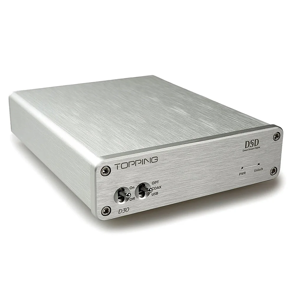 Топпинг D30 Desktop Hifi Цифровой DSD аудио декодер USB ЦАП на XMOS коаксиальный