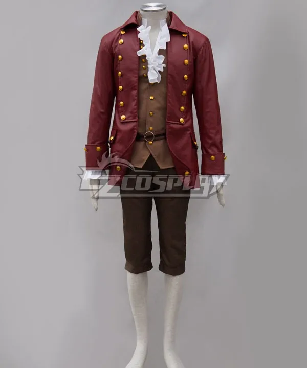 Костюм для косплея из фильма Красавица и Чудовище Гастон 2017 E001|cosplay costume|movie cosplay