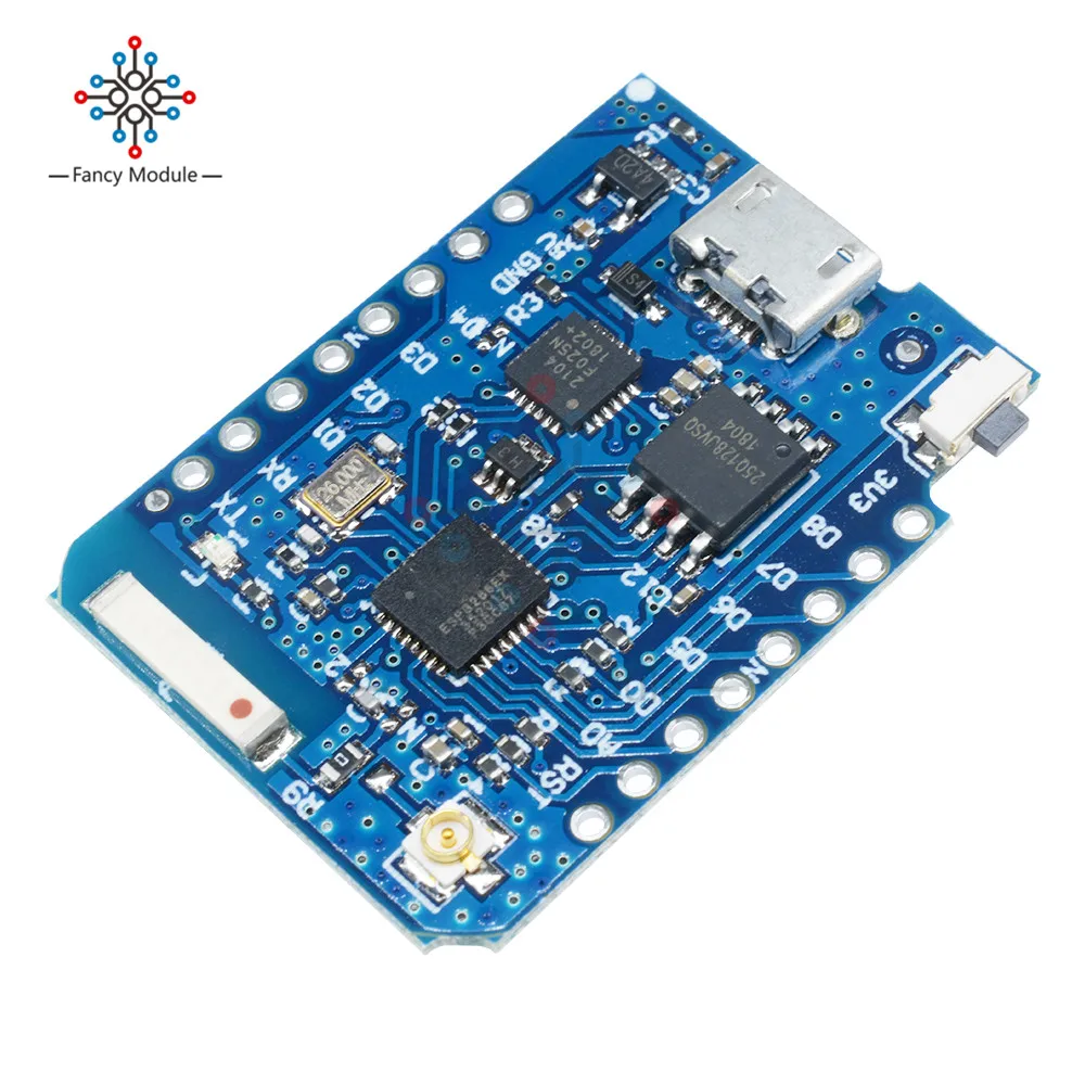 For WEMOS D1 Mini Pro 16M Bytes External Antenna Connector NodeMCU ESP8266 ESP-8266EX CP2104 WIFI Development Board Micro USB |