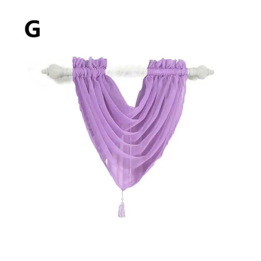 G 1 PCS Valance European Royal Luxury Valance Curtains for Living Room Window Curtains for Bedroom Valance Curtains for Kitchen#4 - Цвет: G
