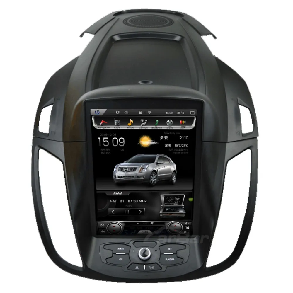 10," вертикальный огромный экран 1024*768 Android автомобильный DVD gps навигатор радио плеер для Ford Kuga 2013 ram 2 Гб четырехъядерный
