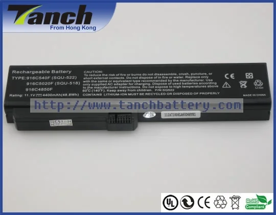 Аккумулятор для ноутбука Fujitsu 3UR18650F 2 QC 12 Q Amilo Si1520 SQU 522 Pro V3205 518 11 1 V 6 cell|laptop battery charge