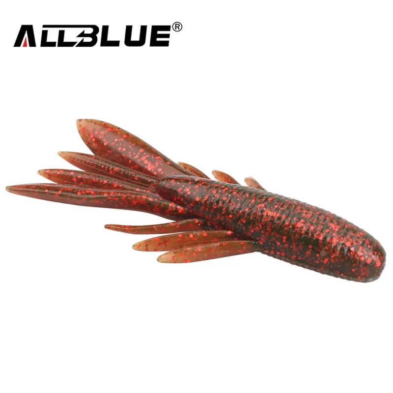 ALLBLUE 6 шт./лот Заказные приманки Super Craws мягкая рыболовная приманка для рыбалки
