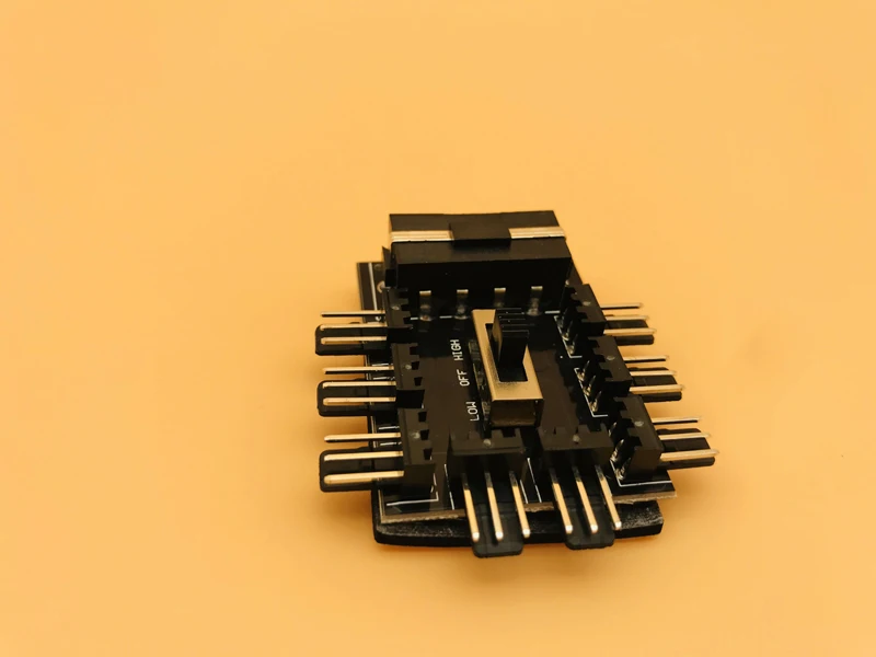 ПК 1 до 8 4Pin Molex кулер охлаждающий вентилятор PWM 3Pin силовой концентратор сплиттер