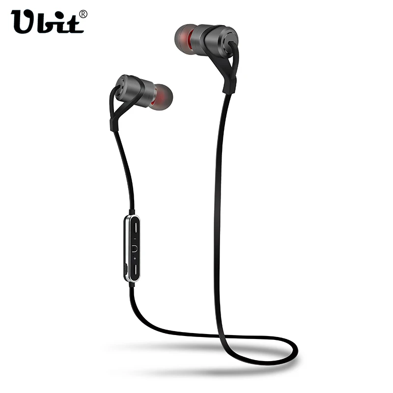 Ubit D9 спортивные Беспроводной Bluetooth наушники с защитой от пота металлическая