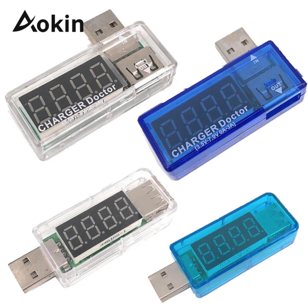 Мини USB тестер зарядное устройство медицинский вольтметр амперметр умная