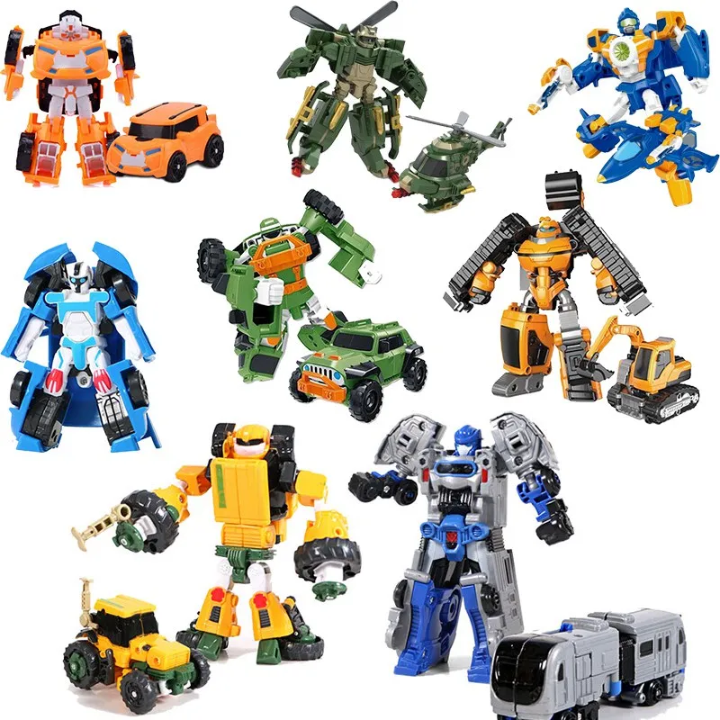 Новый робот трансформер Tobot деформационный автомобиль детские игрушки аниме tobot