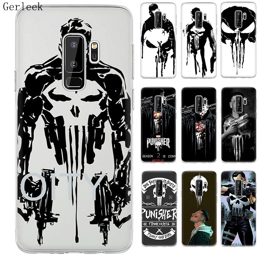 Чехол для телефона Desxz Punisher Frank Samsung Galaxy A5 A6 A7 A8 A9 J3 J5 J7 Защитная