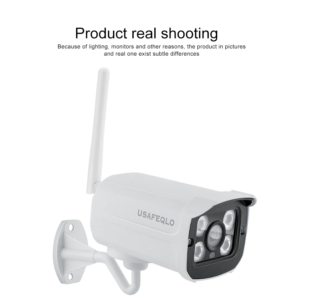 USAFEQLO, IP камера, Wifi, 1080 P, 960 P, 720 P, ONVIF, беспроводная, проводная, P2P, CCTV Bullet, уличная камера с разъемом для карты MiscroSD, Макс 64G