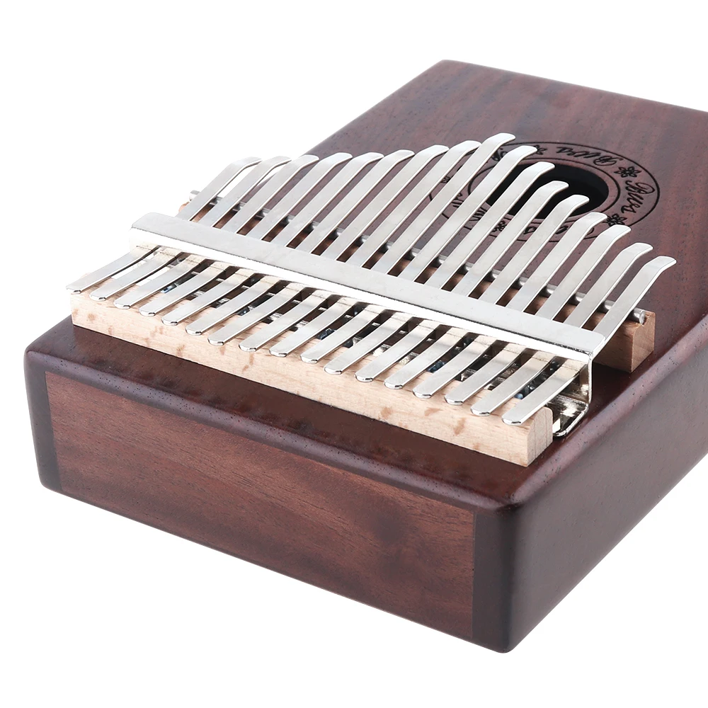 17 клавиш Kalimba одноплатный красное дерево палец пианино Mbira мини-клавиатура музыкальный инструмент с полными аксессуарами