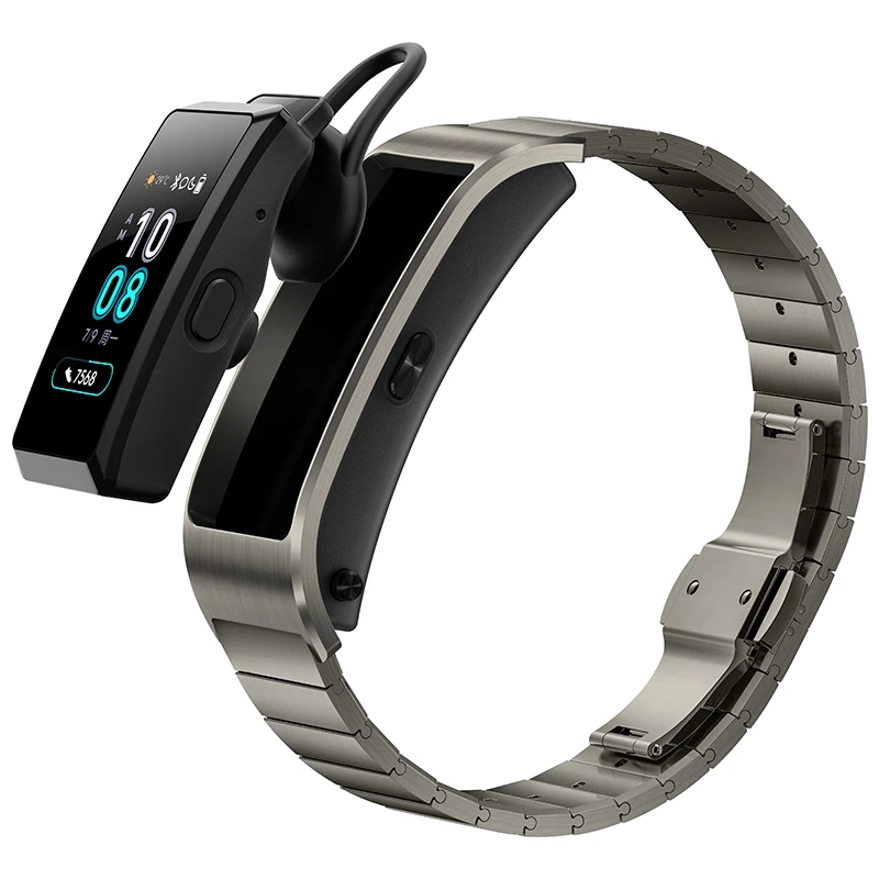 Стильный бизнес Huawei talkband B5 Спортивный Браслет SmartWatch Bracelace здоровье специалисты