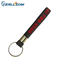 yerllsom 500pcslot free shipping customized ink filled logo rubber silicone key chains for gifts y060601