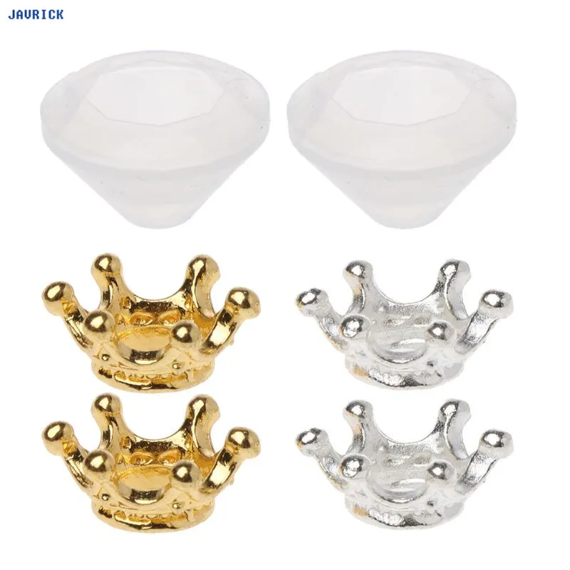 

Silicone Mold Kit Diamond Shaped Jewelry DIY Cake Decor Handmade Earrings DIY