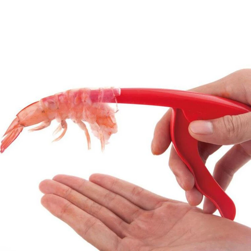 Портативное пластиковое нож для креветок устройство очистки удобные кухонные