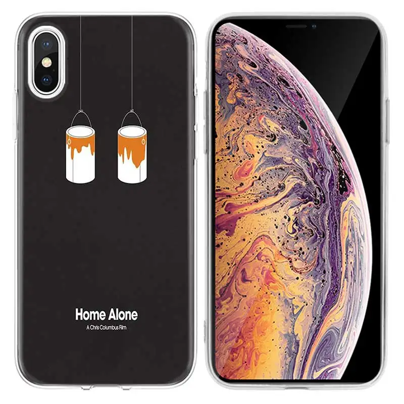10 Чехол для Apple iPhone 7 5 5S SE 5C 6 6S 8 6/6S 7/7S 8/8S Plus чехол для iPhone 11 11Pro X XR XS MAX Home Alone мягкий чехол с принтом - Цвет: 10
