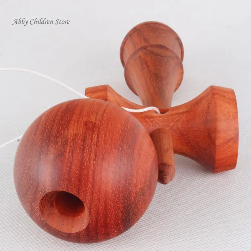 Палисандр Kendama вишня Профессиональный Красный игрушка умелые жонглирование игры
