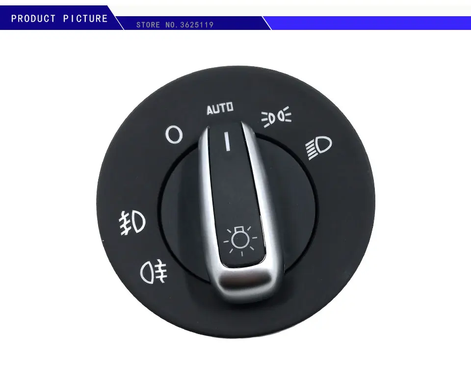 1 шт. OEM фара противотуманная фара переключатель управления для Skoda Octavia II 1ZD 941 431 1Z0 941 K 1Z0941431K
