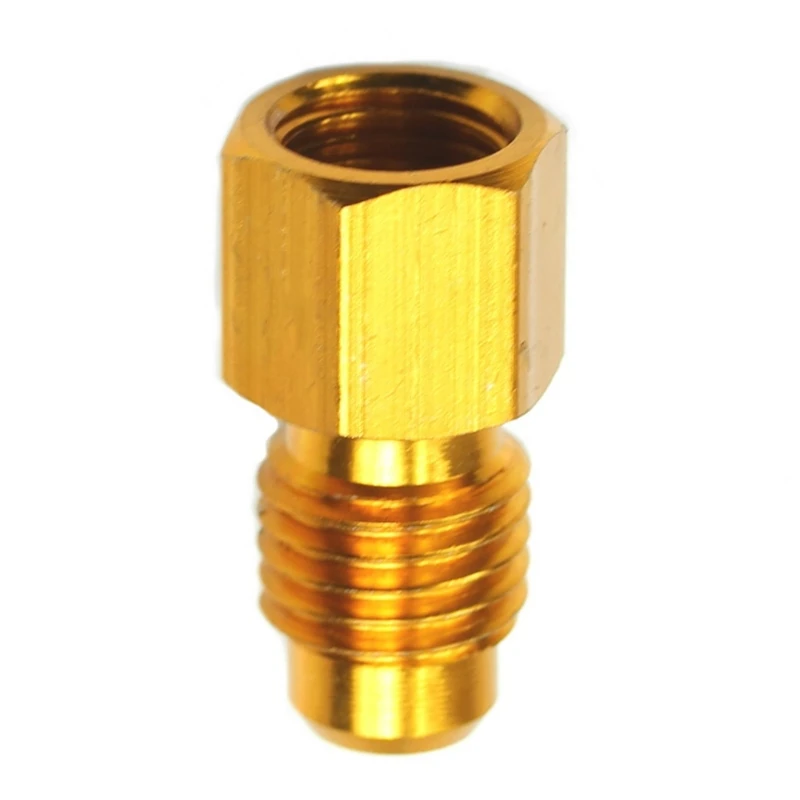 R134A адаптеры бак хладагента/вакуумный насос 1/4 &quotACME Female 1/2&quot Male новые аксессуары