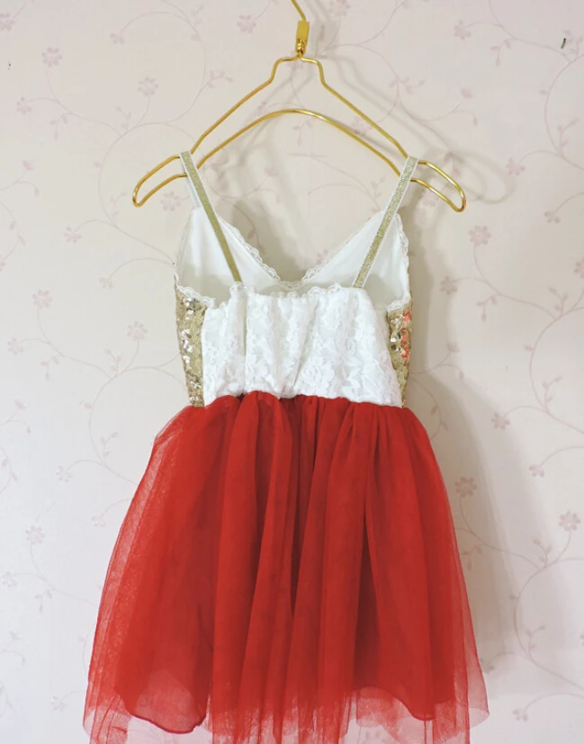 Новинка 2016 года кружевные платья-пачки с блестками для маленьких девочек Милая