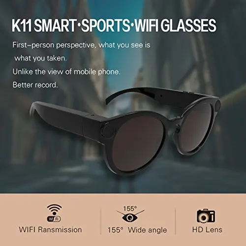 Мини-камера солнцезащитные очки 1080p Wifi микро камера s поляризованные линзы HD спортивная Видеокамера экшн-камера