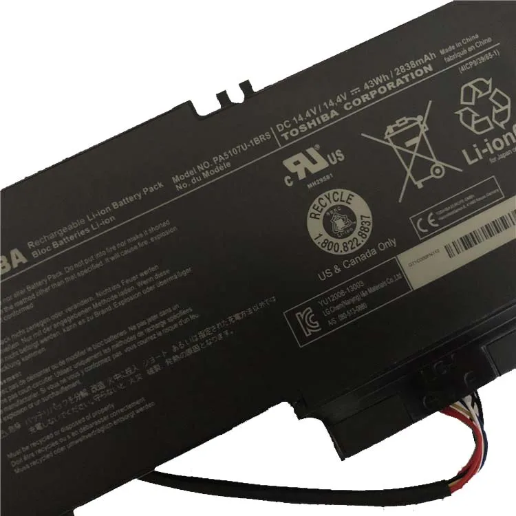 14,4 V 43Wh аккумулятор для ноутбука Toshiba Satellite L55 L50 L50 l55t-a 2838 мАч сваи p50-a pa5107u-1brs