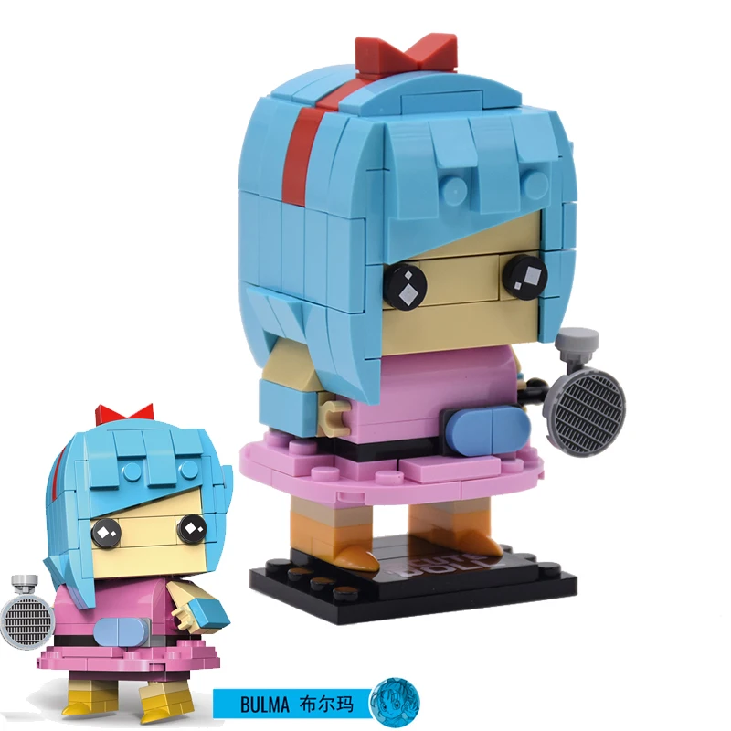 Brickheadz Dragon Ball Z Супергерои Железный человек Marvel Супер Герои фигурки Бэтмена