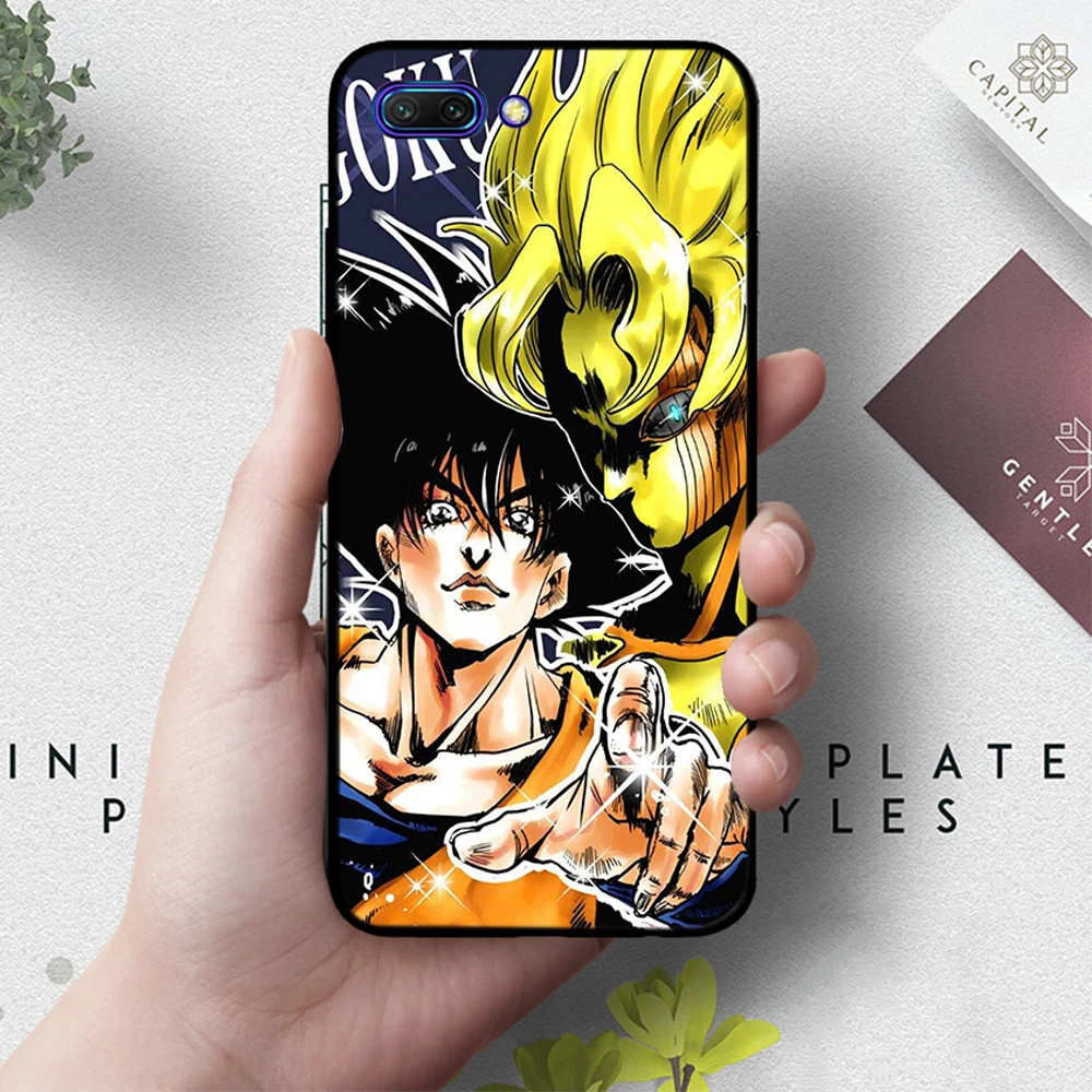 3 JoJo Необычные Приключения популярный пользовательский силиконовый чехол для huawei honor 6A 7A Pro 7X8 Lite 8X 8C 9 Note 10 View 20 9X - Цвет: 3