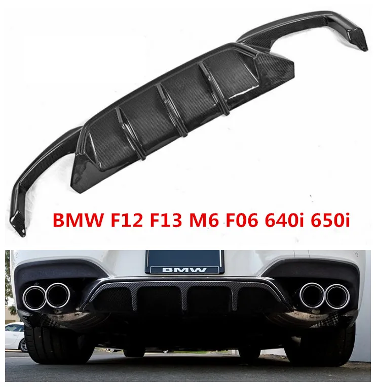

Задний спойлер из углеродного волокна для BMW 6 серии F12 F13 M6 F06 640i 650i 2011-2017 автомобильный диффузор для бампера автомобильные аксессуары