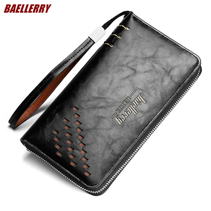 Кошелек baellery мужской длинный кожаный 2019|leather purse|leather purse brandsbrand |