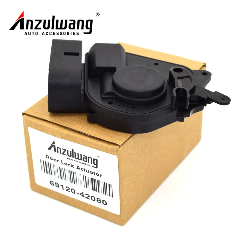 ANZULWANG 69120-42080 6912042080 для TOYOTA TRUCK-RAV4 2AZFE передний левый дверной замок привод Левая сторона водителя