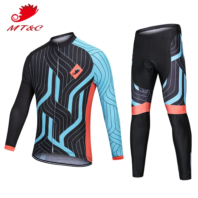 MT & C Мужской комплект Джерси для велоспорта зарядка дышащий Ropa Ciclismo Pro одежда
