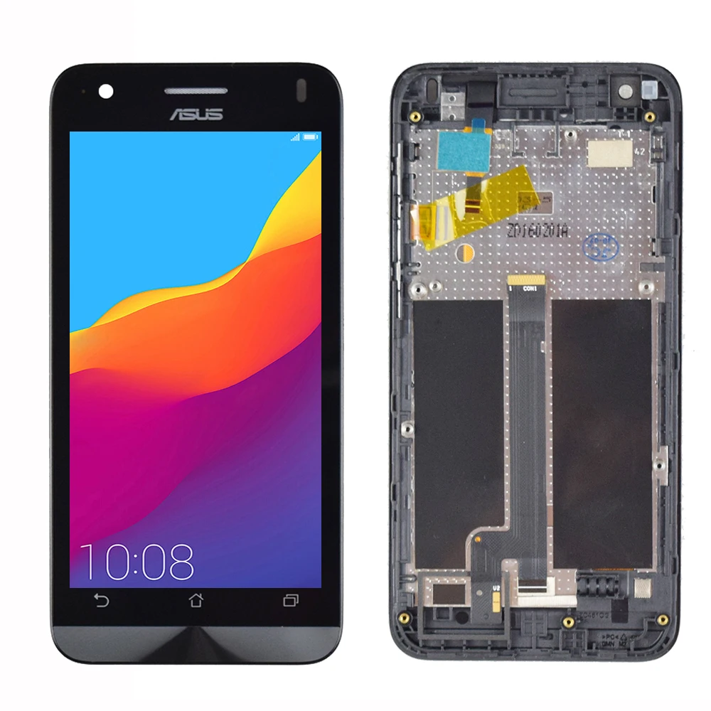 New 4.5&quot LCD For Asus Zenfone C ZC451CG Z007 Display Digitizer Touch Screen Glass Sensor With Frame Assembly Replacement Parts |