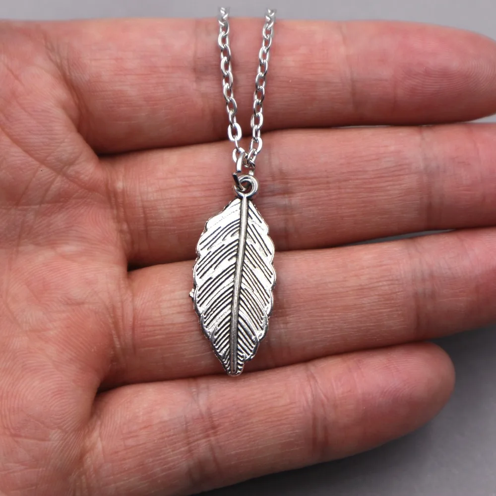 1pcs Tree leaf Pendant Necklace Jewelry Handmade chain Gift For Women Dropship Products | Украшения и аксессуары