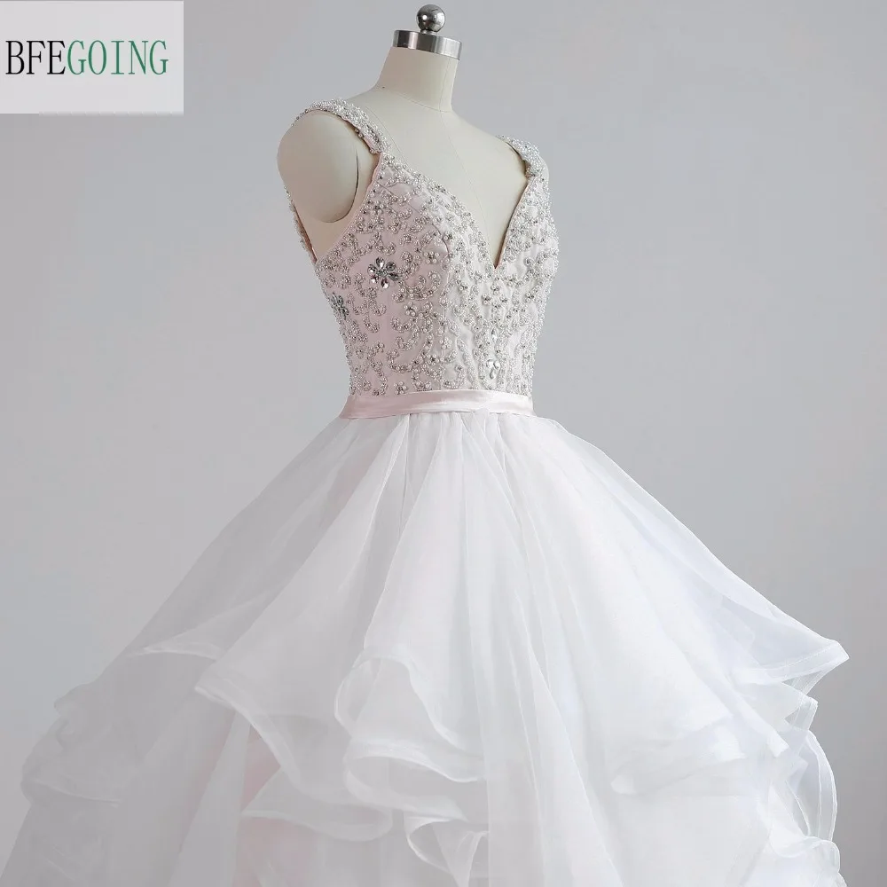 ТРАПЕЦИЕВИДНОЕ свадебное платье из тюля цвета слоновой кости с длинным шлейфом