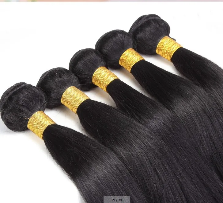 Mixed Long Length Straight Malaysian Hair Weave Grade 5A Extension 26&quot 28&quot 30&quot 32&quot In Stock Free Shipping |