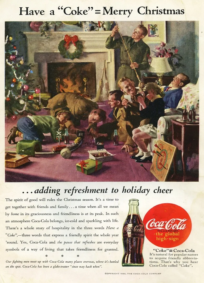 Винтажный Американский пропагандистский постер времен 2 мировой войны с