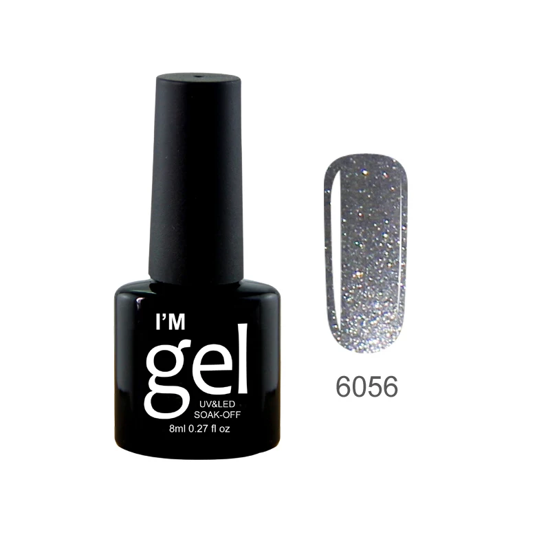 6056 Verntion One шаг 3 в 1 Soak Off УФ светодиодный гель-Лаки Профессиональный vernis Полупостоянный 24 цвета дизайн ногтей 8 мл Гель-лак для ногтей - Цвет: 6056