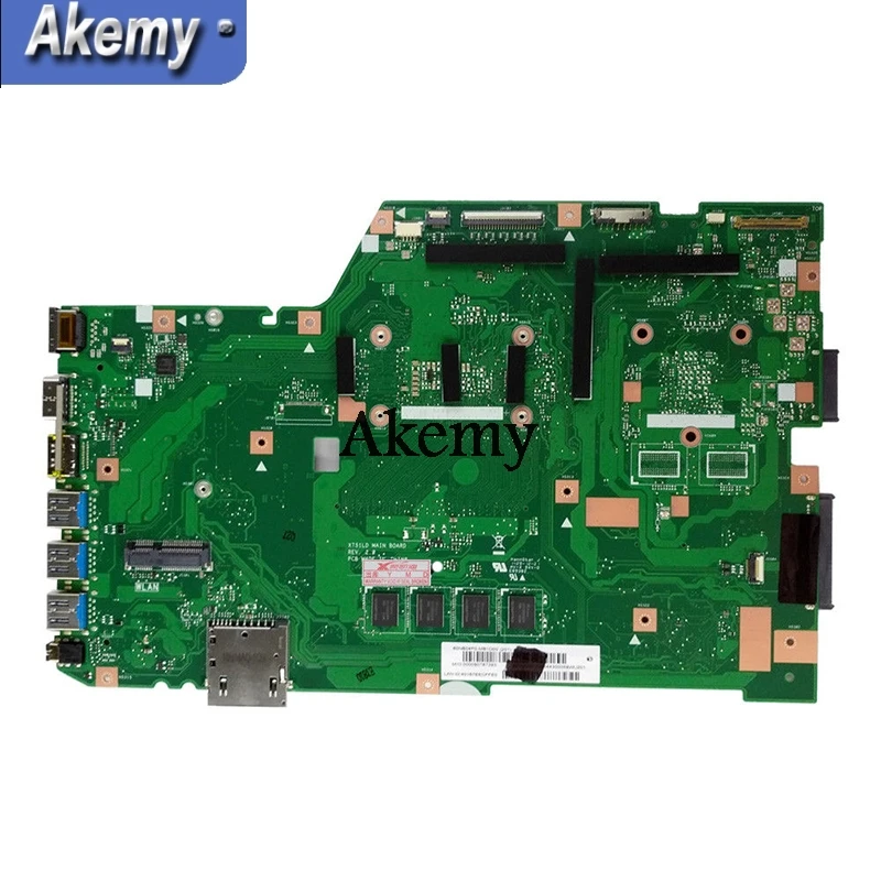 AK X751LA материнская плата для ноутбука ASUS X751LA X751LAB X751LD X751L X751 тестовая оригинальная материнская плата 4G ram I7-4500U