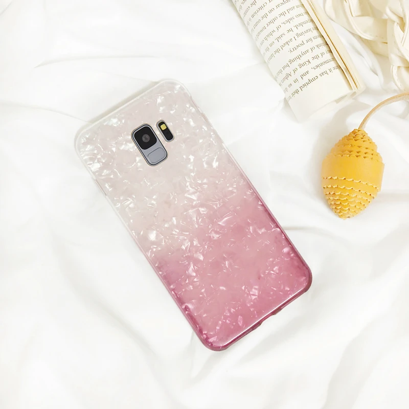 Чехол для Galaxy S9 блестящий Блестящий силиконовый чехол Funda Samsung S8 A6 A8 Plus J2 Pro J4 J6 2018