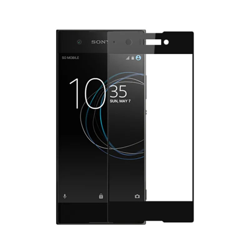 Закаленное стекло с полным покрытием для Sony Xperia XA1 Ultra Plus G3121, G3123, G3125, G3221, G3223 XA 1, Защитная пленка для экрана