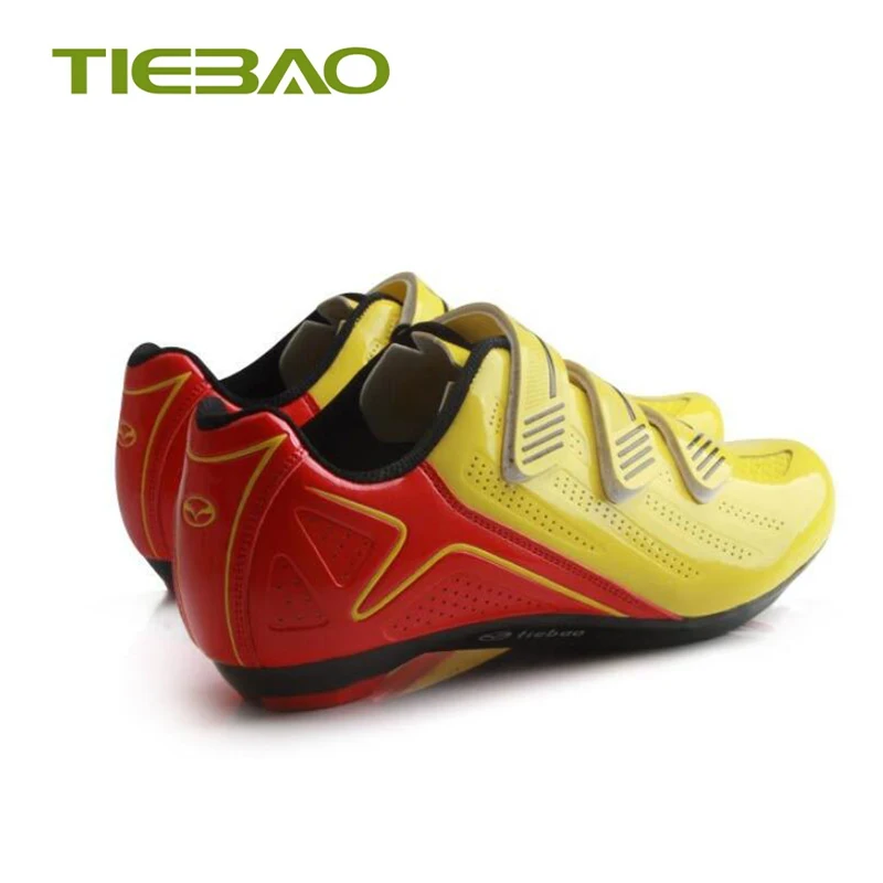 Tiebao Road Cycling Shoes Sapatilha Ciclismo Men Bicycle Outdoor Superstar Sneakers Nylon Sole Self-Locking Bike on - Велосипедные кроссовки Tiebao Road Cycling Shoes Sapatilha Ciclismo для мужчин на открытом воздухе с нейлоновой подошвой и самоблокировко