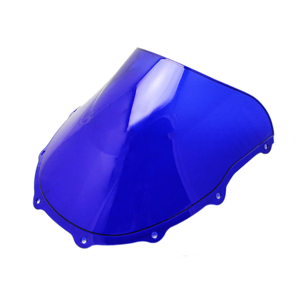 Лобовое стекло для мотоциклов Кавасаки ZX-7R 96-03 ZX7R 1996-2003 ZXR750 прозрачные синие